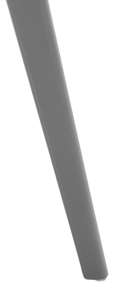 Safavieh Couture Damiano Molded Plastic Dining Chair, Grey