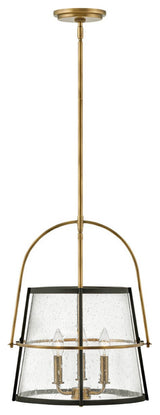 Tournon Medium Pendant in Heritage Brass