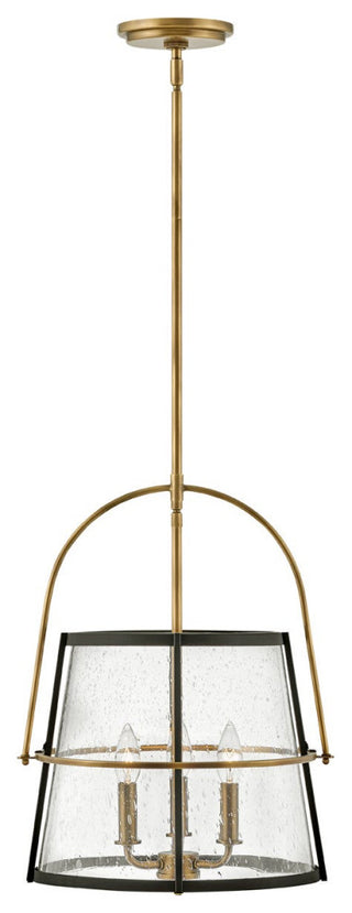 Tournon Medium Pendant in Heritage Brass