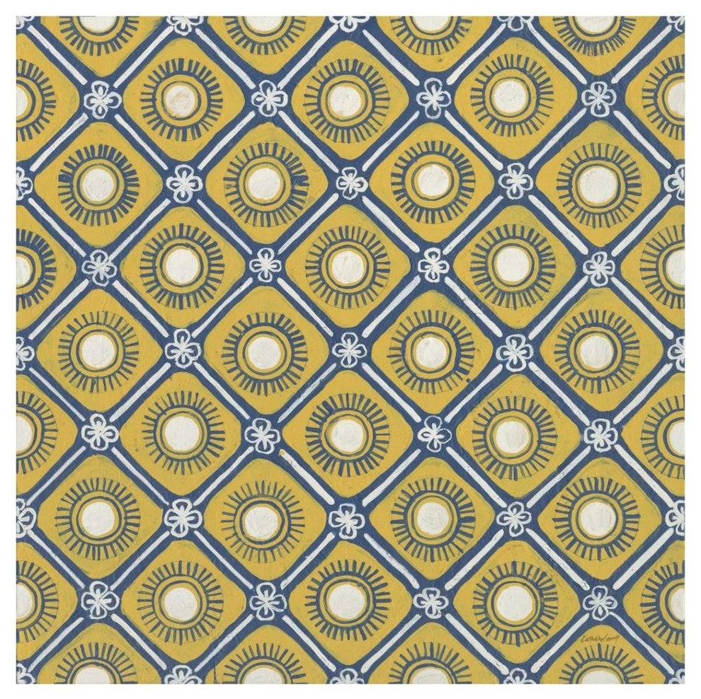 "Sunny Designs IV" Digital Paper Print by Kathrine Lovell, 42"x42"