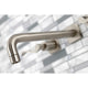 KS6028DFL Wall Mount Tub Faucet, Brushed Nickel