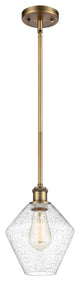 Innovations 516-1S-BB-G654-8 1-Light Mini Pendant, Brushed Brass