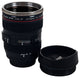 Camera Lens Coffee Mug with Lid, 1 Mug