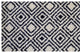 2' x 3' Black Diamond Washable Floor Mat