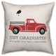 Just Graduated Truck 18x18 Spun Poly Pillow