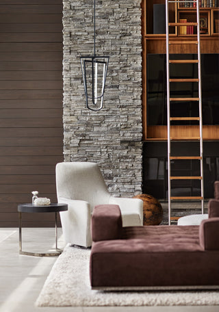 Fredrick Ramond FR31037BLK Large Pendant, Black