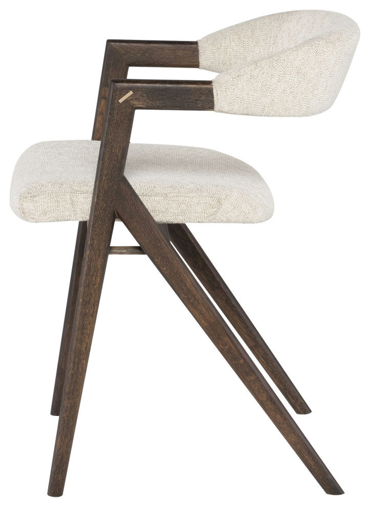 Anita Shell Fabric Dining Chair
