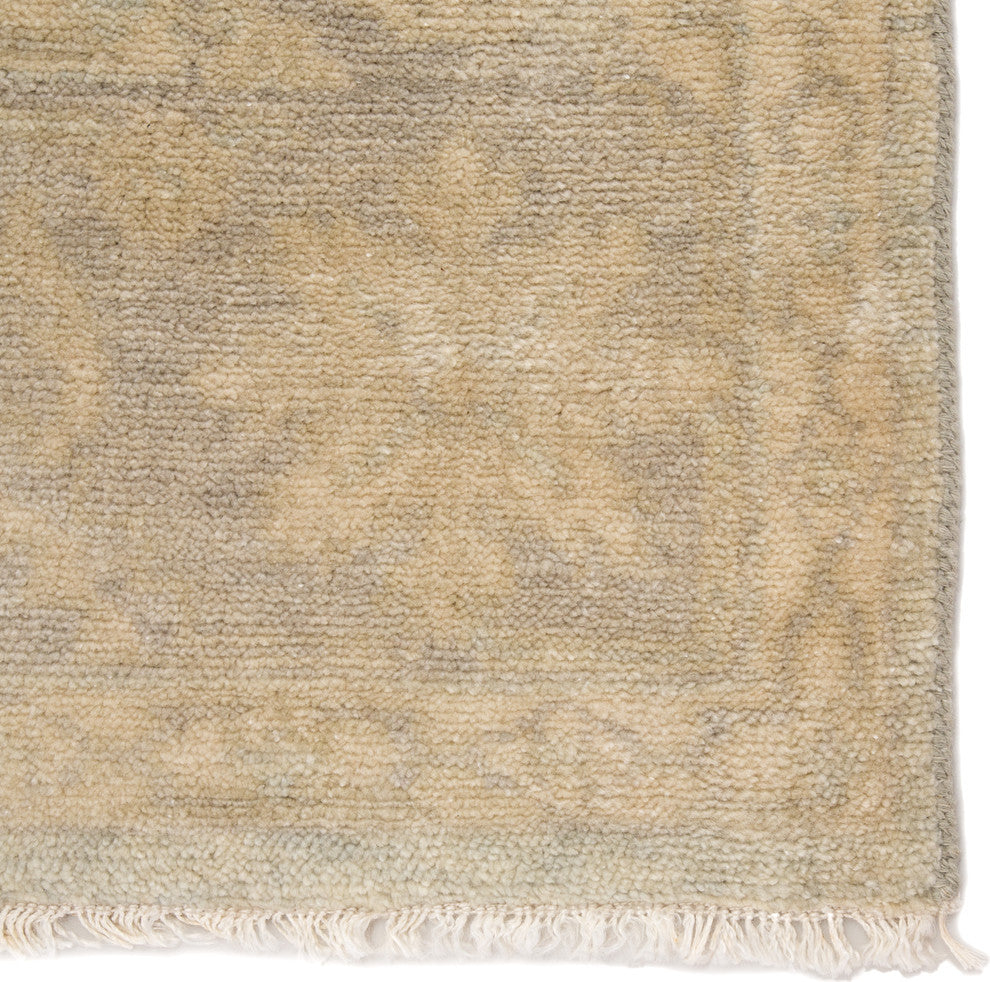 Jaipur Living Verity Knotted Oriental Gray/Cream Area Rug, 10'x14'