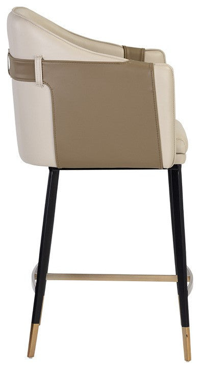 Carter Counter Stool, Napa Beige/Napa Tan
