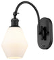 Innovations 518-1W-BK-G651-6 1-Light Sconce, Matte Black