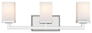 Zlite 1901-3V 3-Light Vanity, Matte Opal