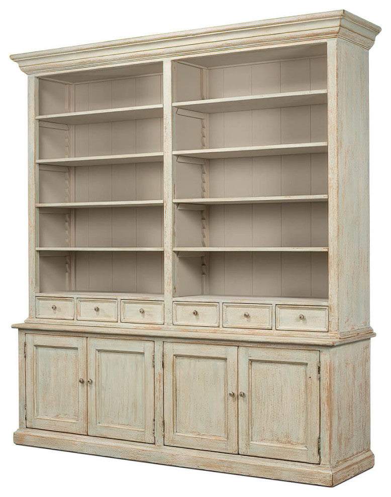 Rustic Painted Bookcase