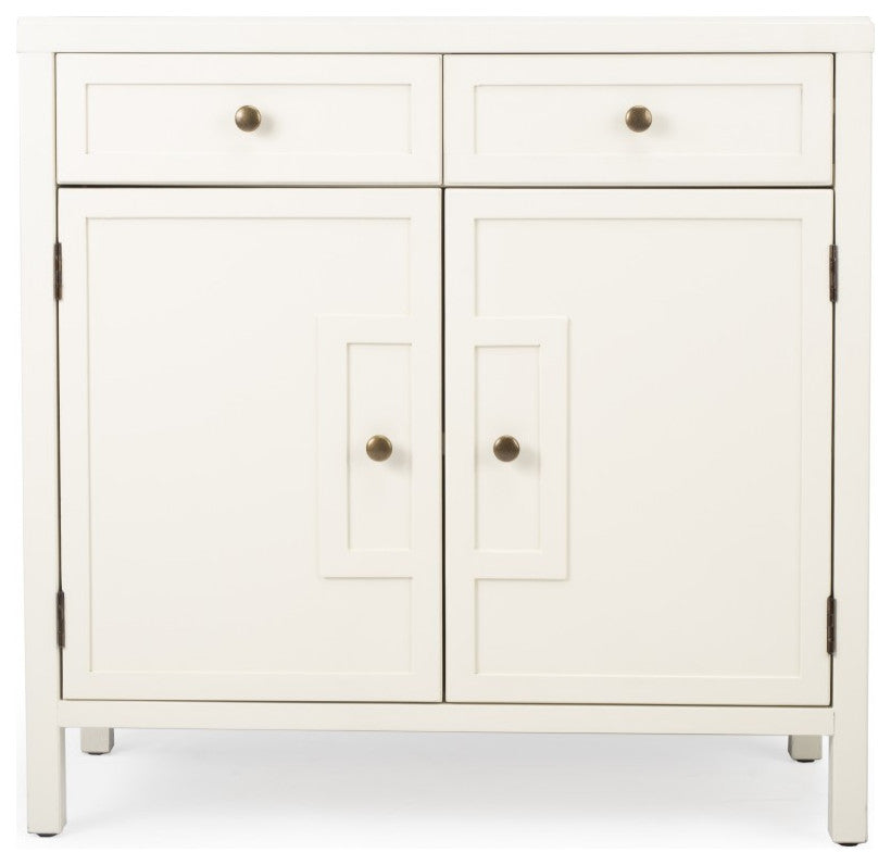 Imperial White Console Cabinet