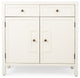 Imperial White Console Cabinet