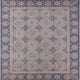 Ahgly Company Indoor Square Mid-Century Modern Area Rugs, 6' Square