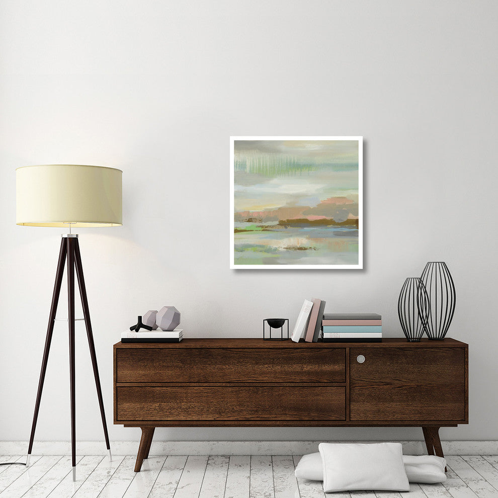 "Spring Desert I" Digital Paper Print by Silvia Vassileva, 32"x32"