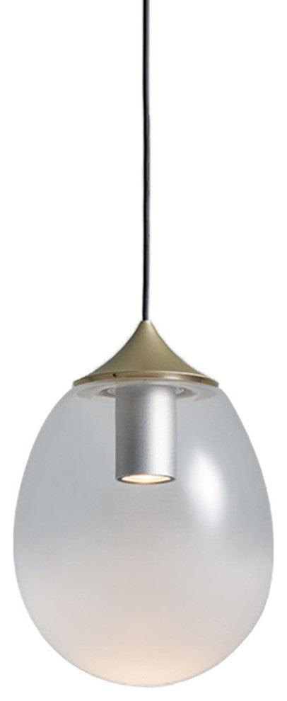 MIST LED Pendant, Champagne Gold, Small