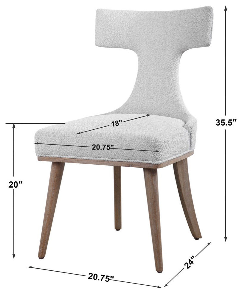 Uttermost Klismos Accent Chair, Set of 2