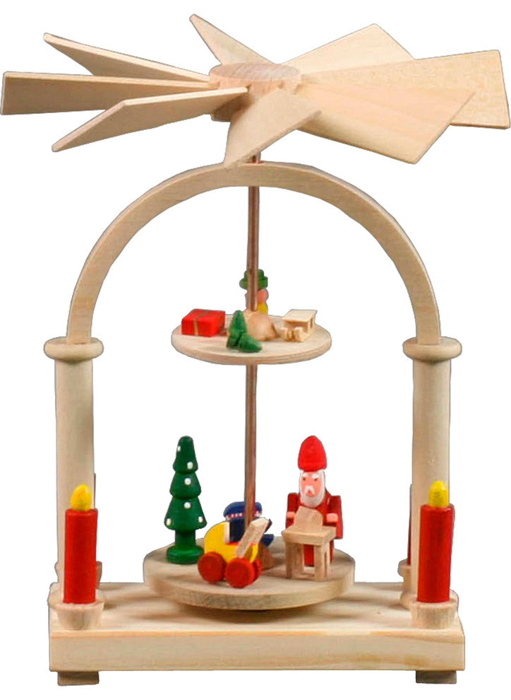 Dregeno Mini Pyramid- Santa With Toys- 2-Tiers