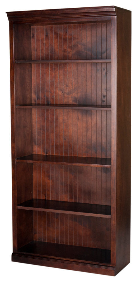 Eagle Furniture Coastal 72" Open Bookcase, Havana Gold