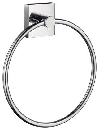 House Towel Ring Chrome