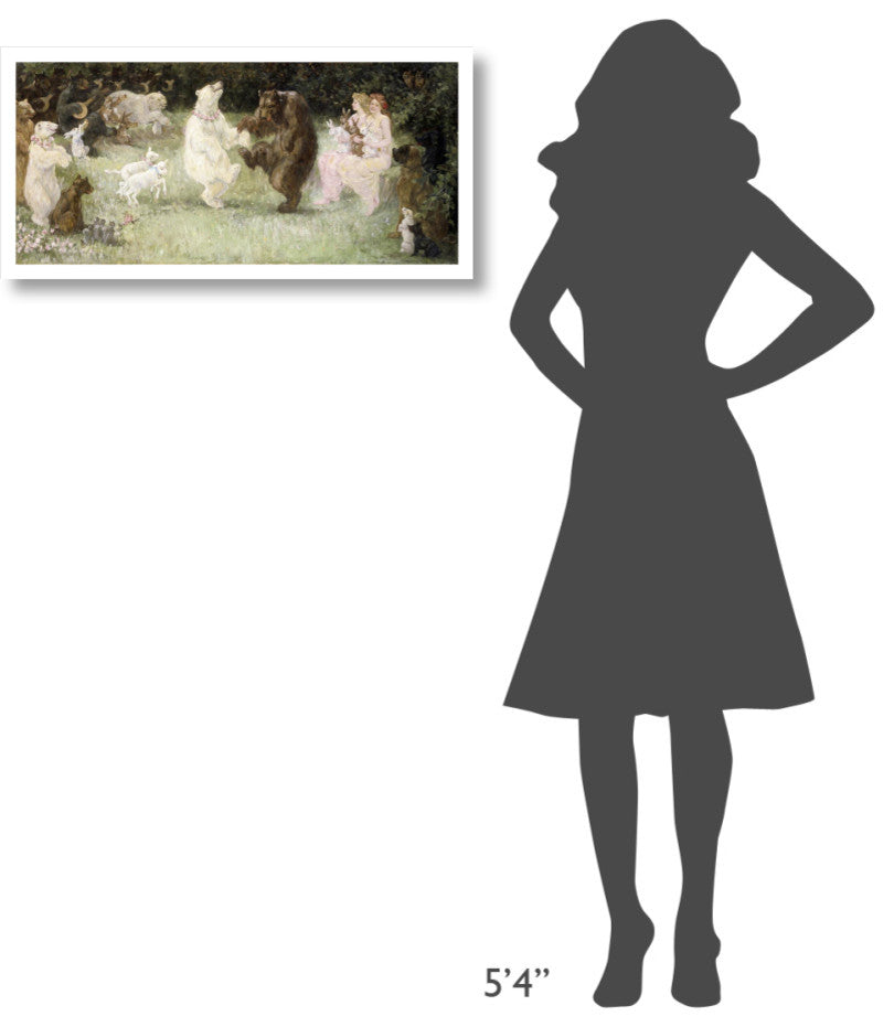 "The Rites of Spring" Digital Paper Print by Frederick Stuart Church, 32"x16"