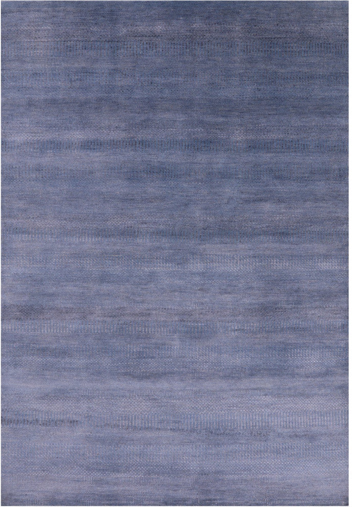 6' 0" X 8' 11" Savannah Grass Wool and Silk Handmade Rug Q11414