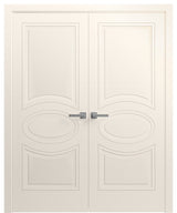 Interior Solid French Double Doors 48x96"