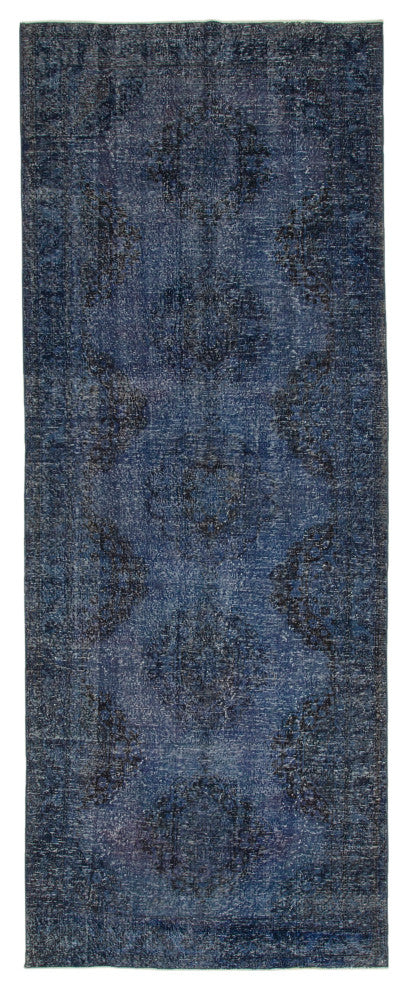 Rug N Carpet - Handmade Turkish 4' 9" x 12' 7" Unique Runner Rug