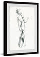 "Alluring Damsel" Framed Painting Print, 16"x24"