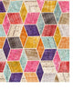 Hand-Knotted Patchwork Over-Dyed 8'x10'