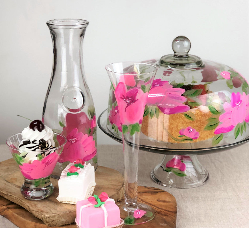 Peony Cake Dome