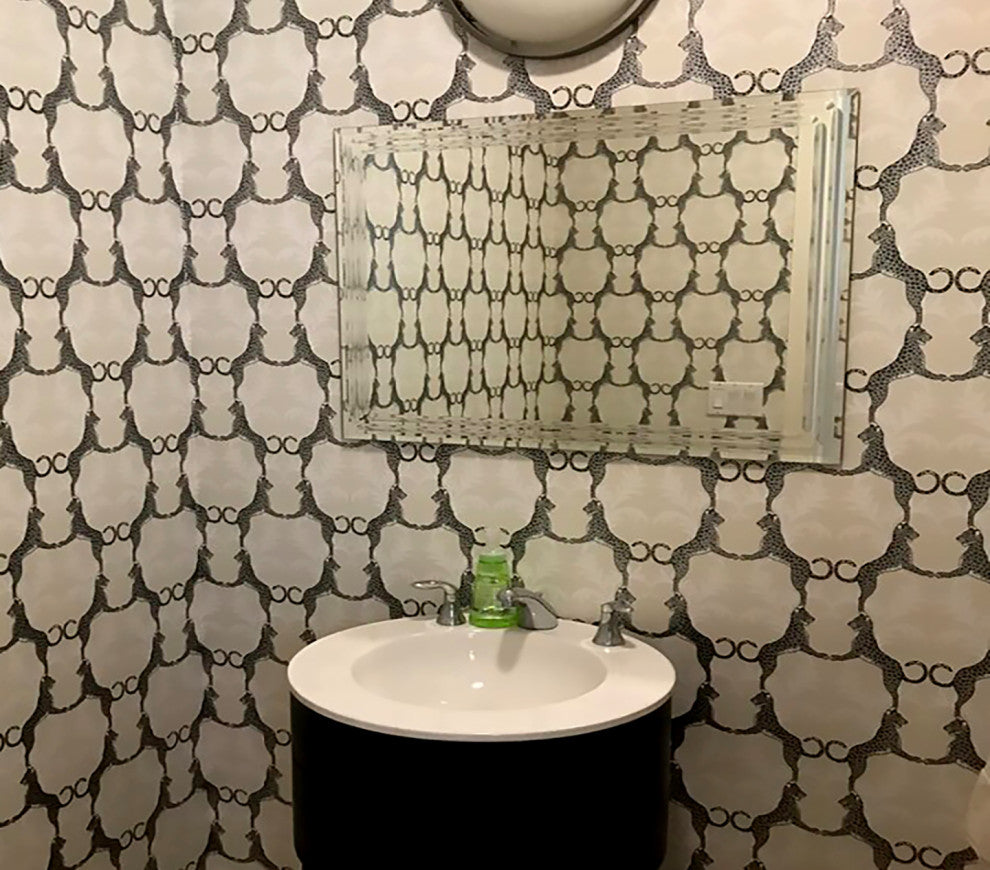 Frameless Tri-Bevel Wall Mirror, 23.6" X 39.5"