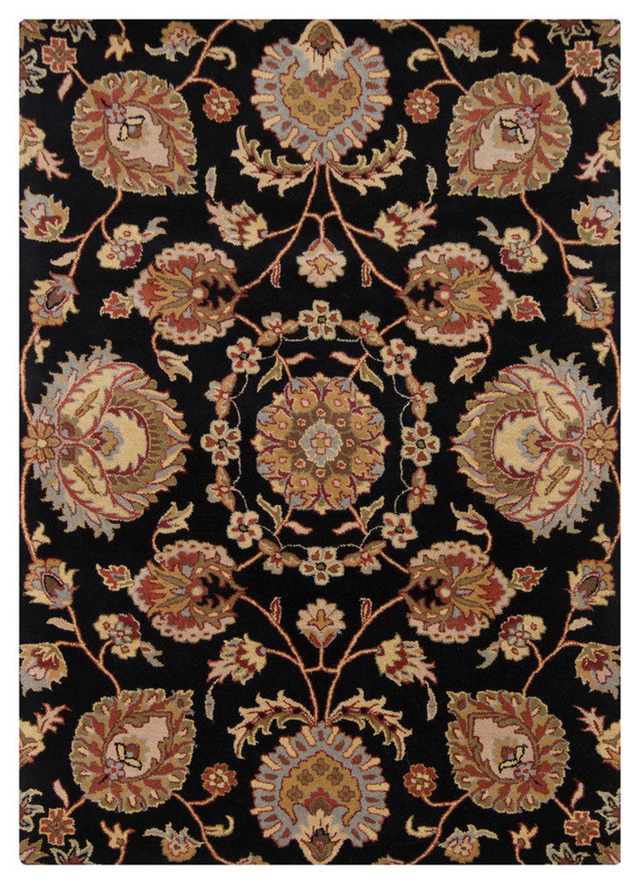 Bajrang Transitional Area Rug, 7'x10'
