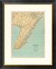 "Cape May, New Jersey, 1888"  by Geological Survey of New Jersey, 26x32"