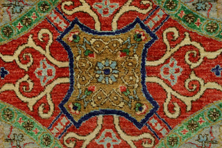 Aria Fine Chobi Raelyn Orange Rug 8'11"x12'8"