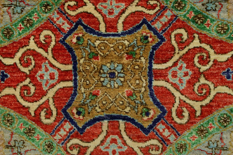 Aria Fine Chobi Raelyn Orange Rug 8'11"x12'8"