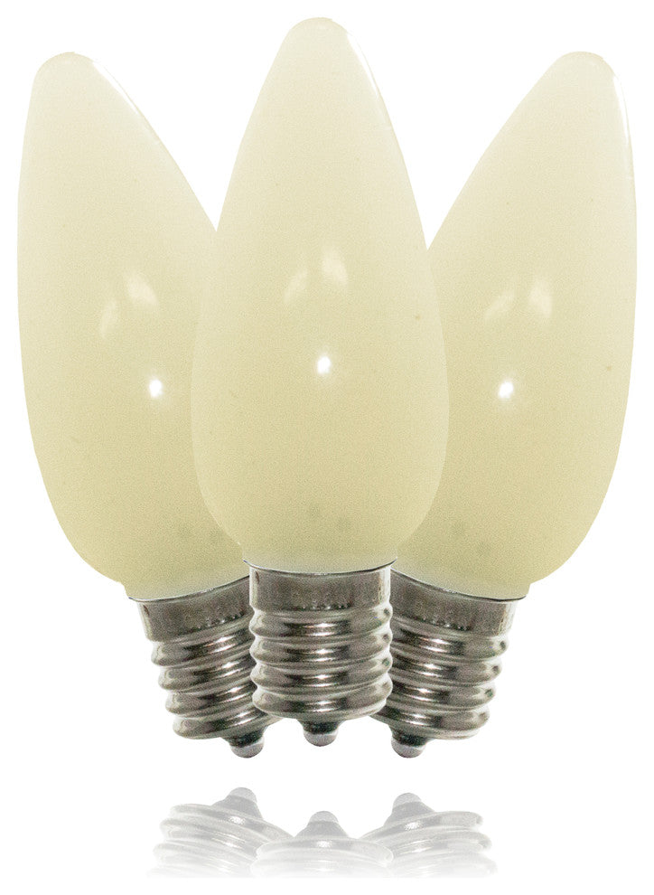 C9 Warm White Frosted Dimmable LED Retrofit Bulb