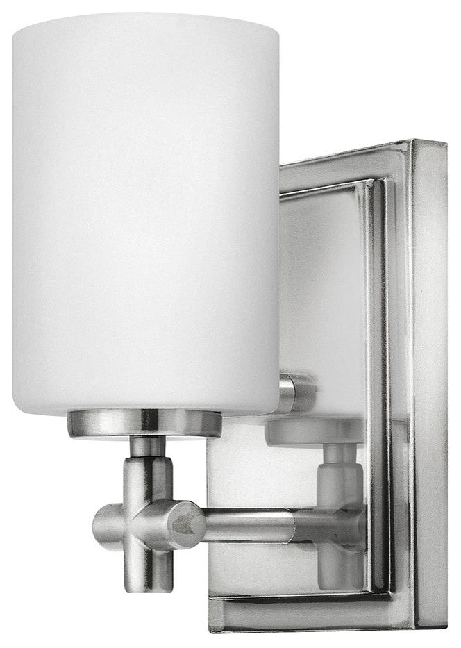 Hinkley Laurel Single Light Vanity, Polished Nickel