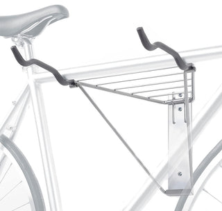 Two Bike Wall Mount Rack w/ Shelf