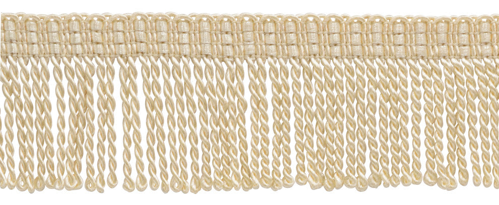 Thin Bullion Fringe Trim, Style# BFT2, Color# A2 - Cream Ivory [5 Yards]