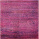 Ahgly Company Indoor Square Mid-Century Modern Area Rugs, 4' Square