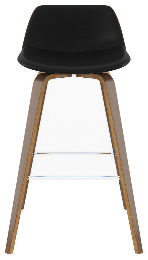 Randolph Bentwood Counter Stool, Set of 2, Black