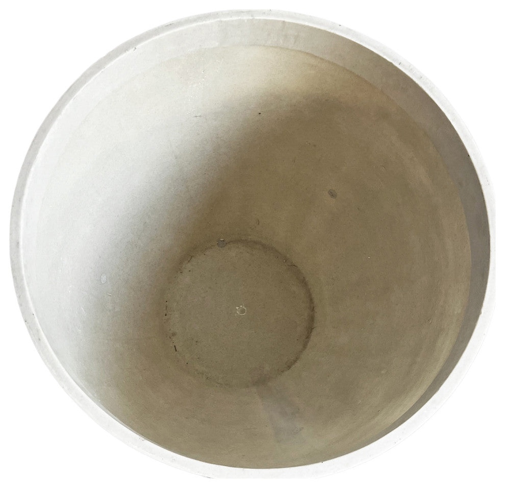 White Composite Planter Pot Large