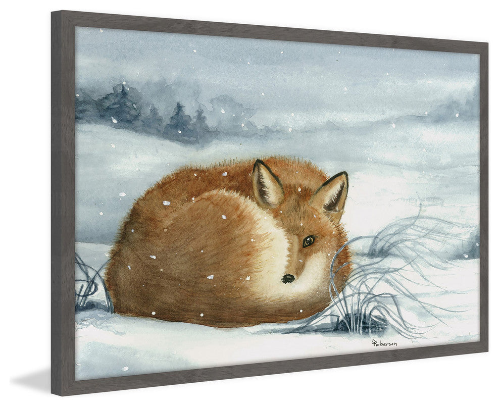 "Sheltered" Framed Painting Print, 30"x20"