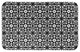 Black Tile 34x21 Bath Mat