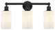 Innovations 616-3W-BK-G801 Clymer 3 Light Bath Vanity Light, Matte Black