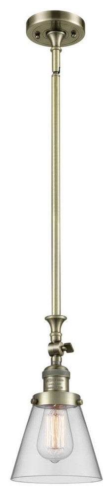 Innovations Lighting 206-Ab-G62-Led 1 Light Dimmable Led Mini Pendant