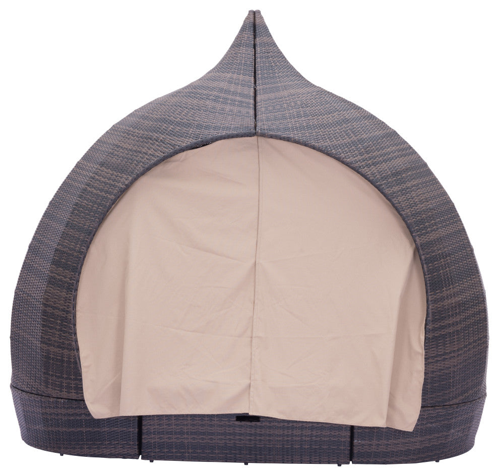 Majorca Daybed Brown and Beige
