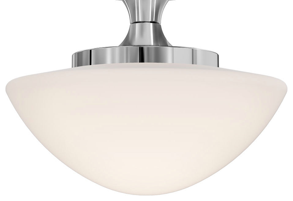 Hinkley Knox Small Semi-Flush Mount, Chrome